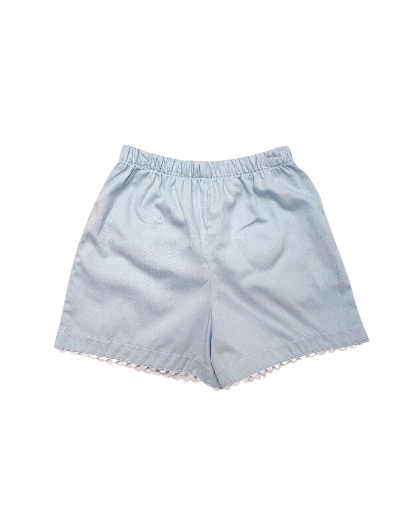 Ric Rac Shorts - Blue Pique
