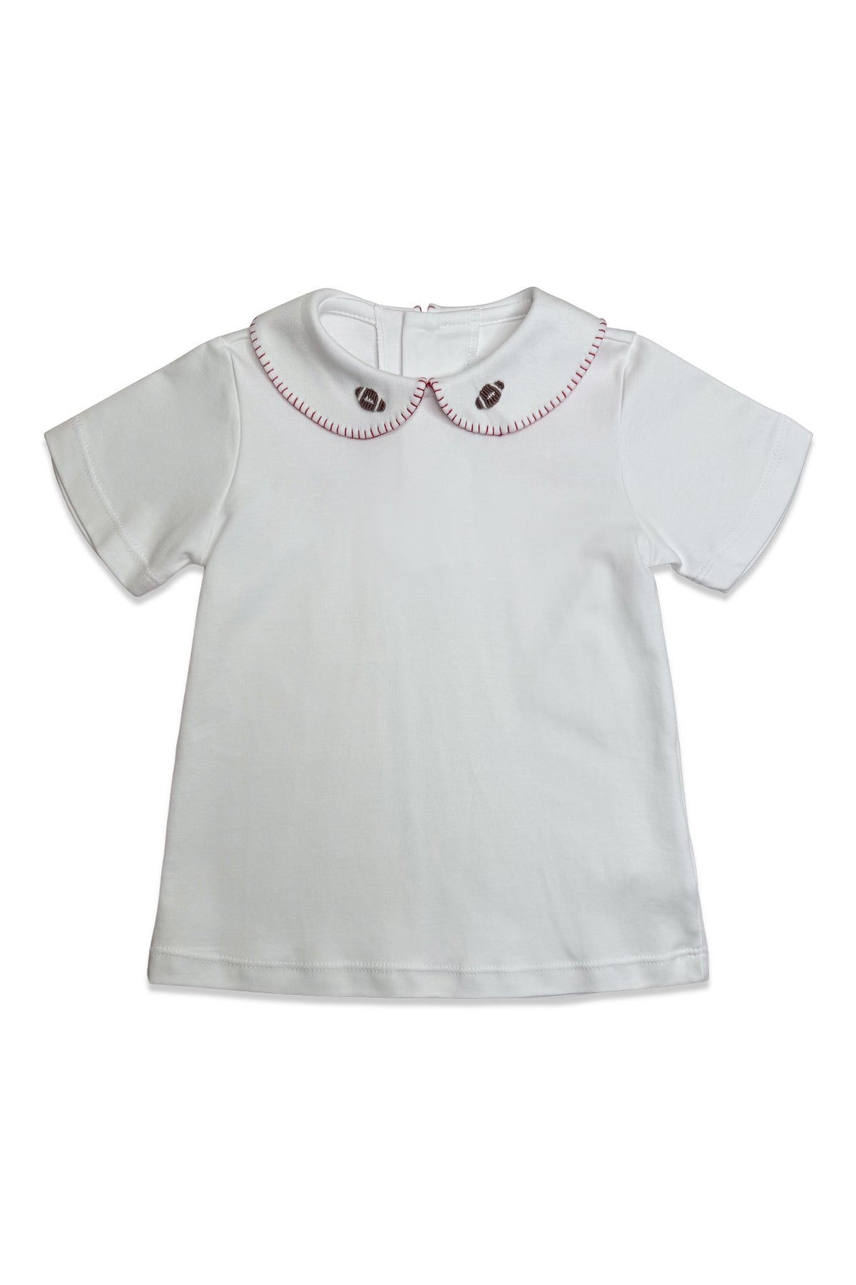 S/S Peter Pan Tee - Royal & Red