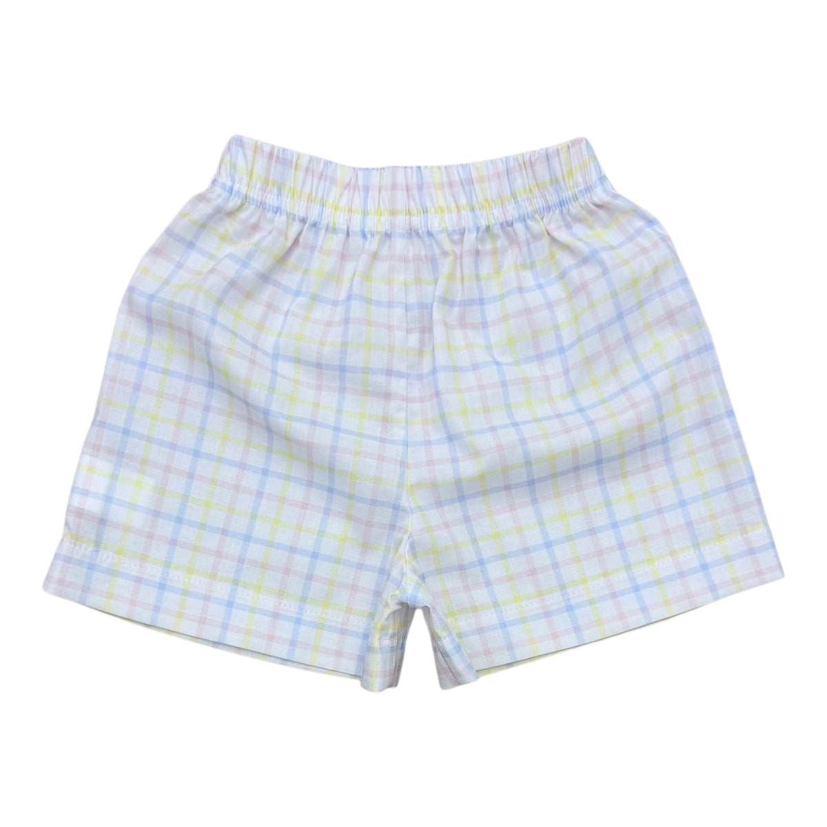 Retro Shorts - Primary Plaid (Copy)