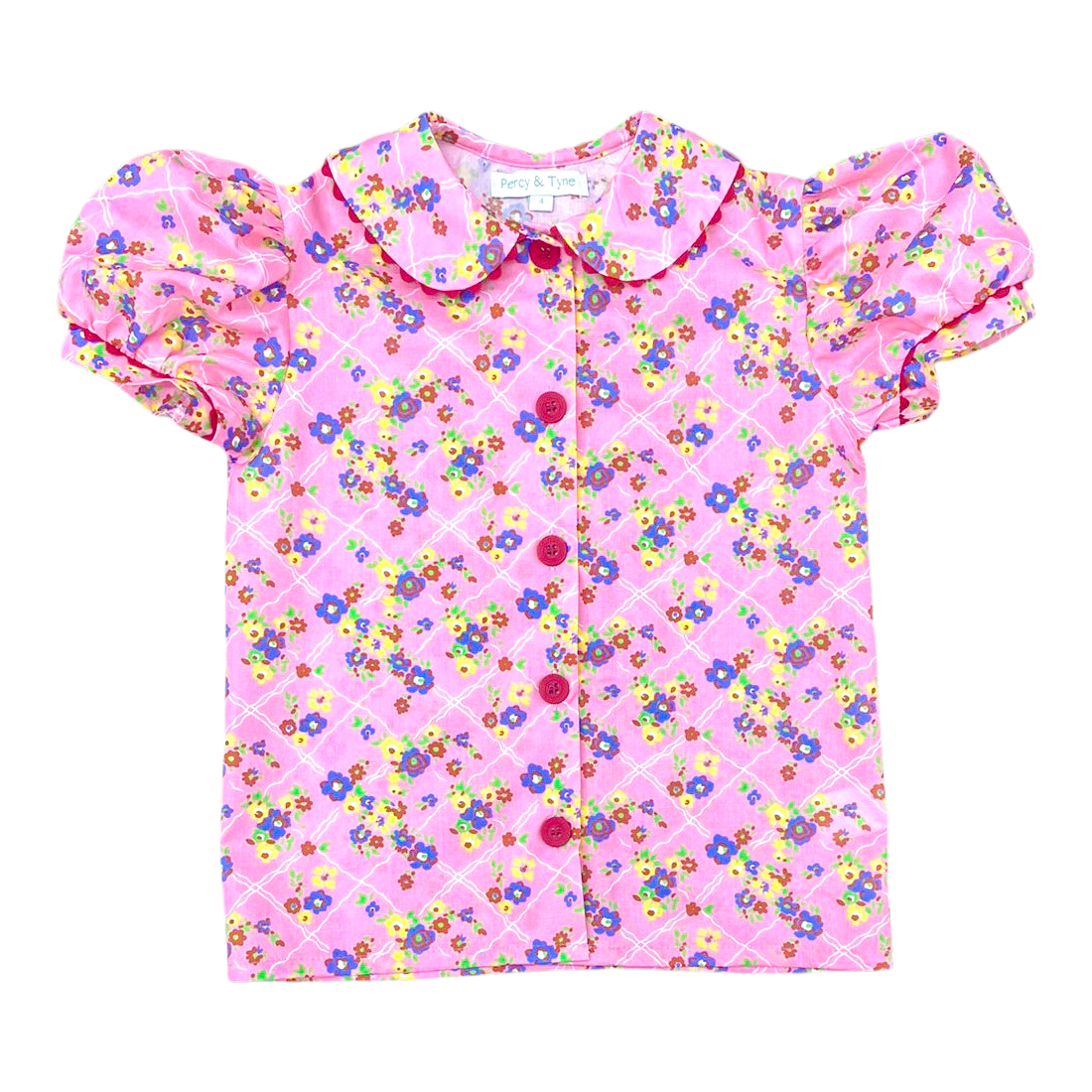 S/S Sophie Blouse - Feedsack Floral