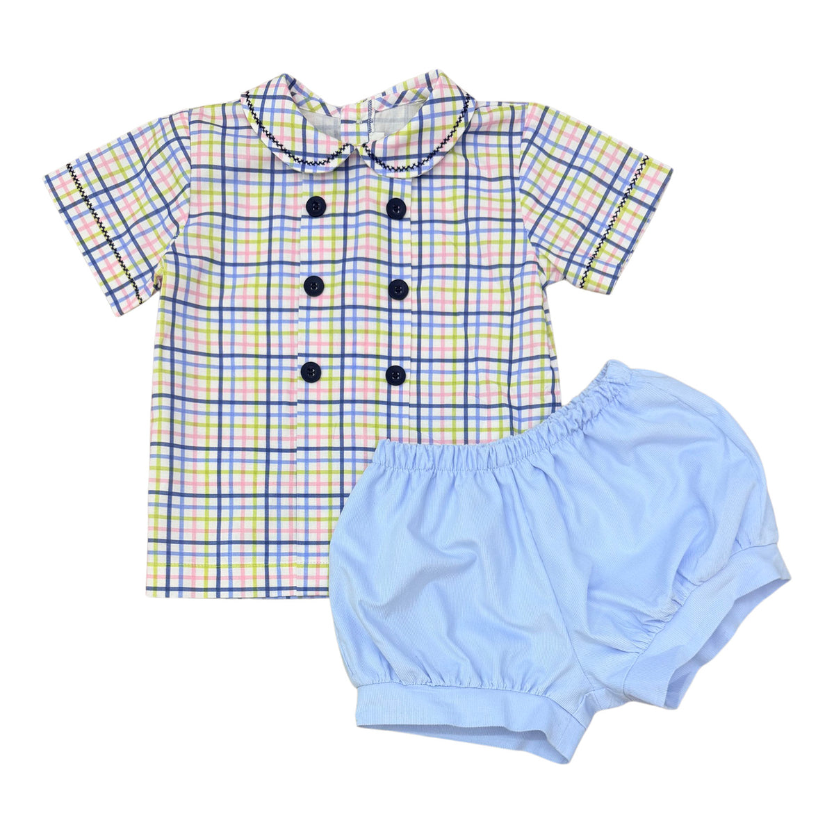 Harry Short Set - Cornwall Plaid