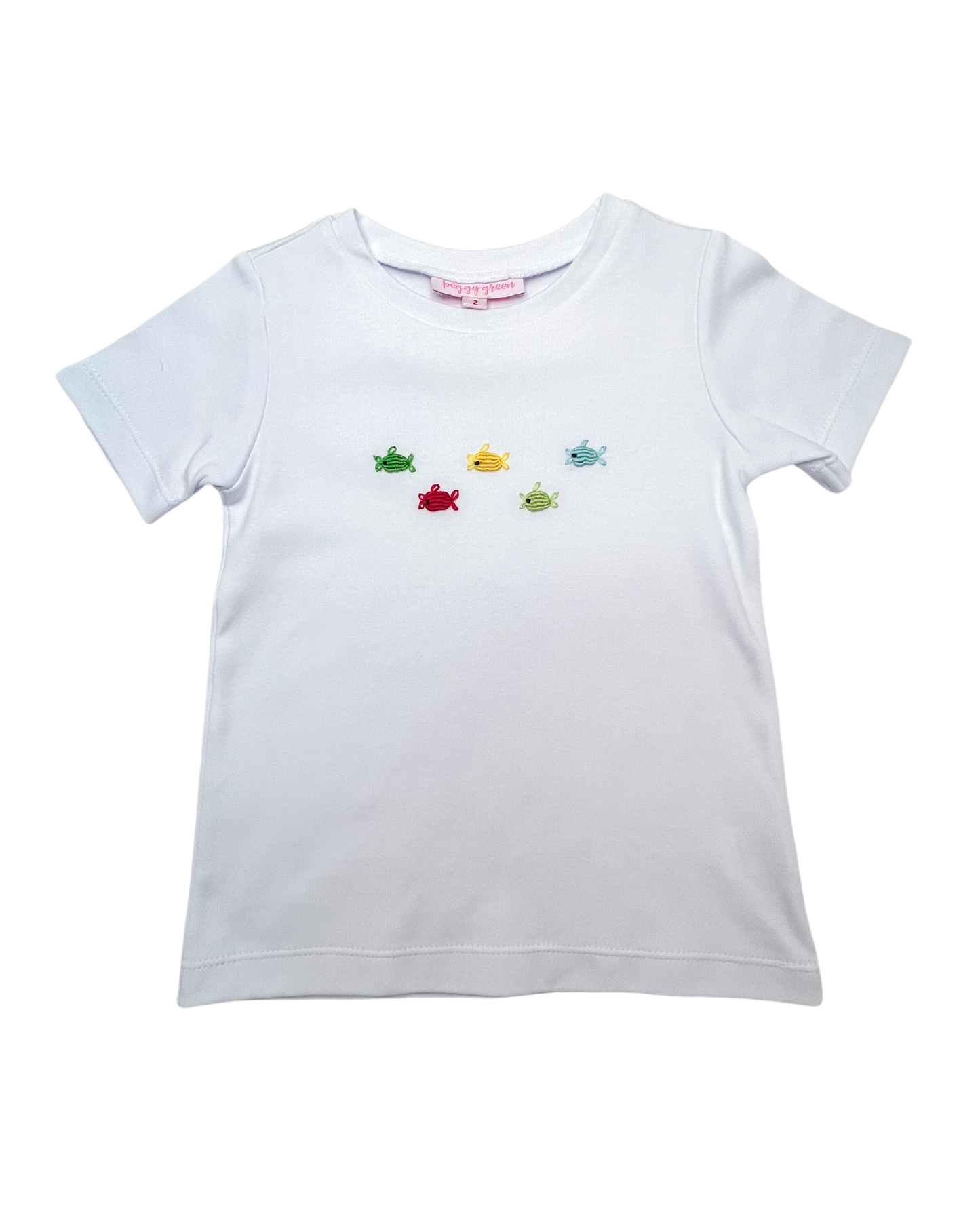Embroidered Tee - Fish