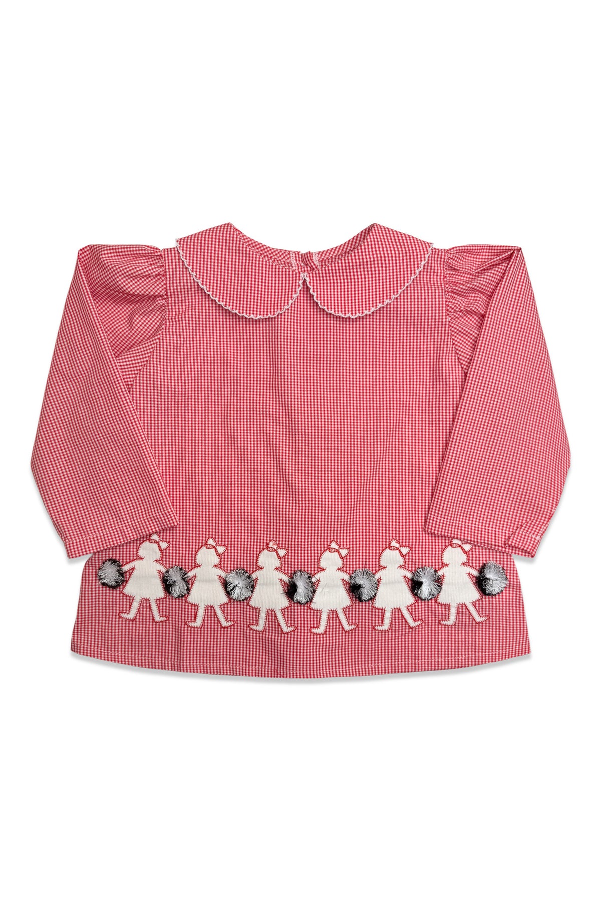 Manning Blouse - Red & Black