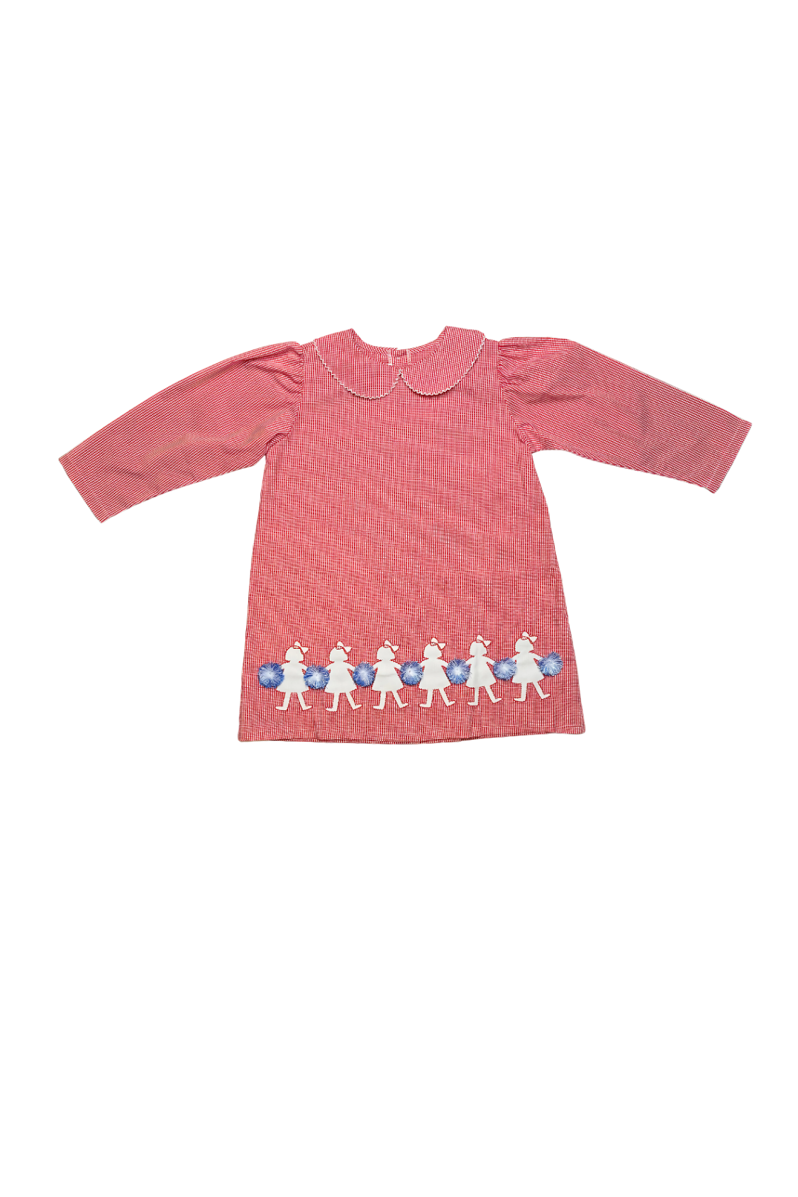 Manning Dress - Royal Blue & Red