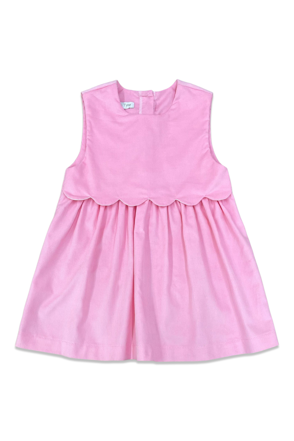 Scallop Jumper - Pink Corduroy