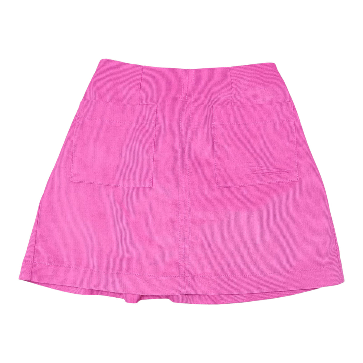 Andi Skirt - Pink Corduroy w/ Patch Front Pockets
