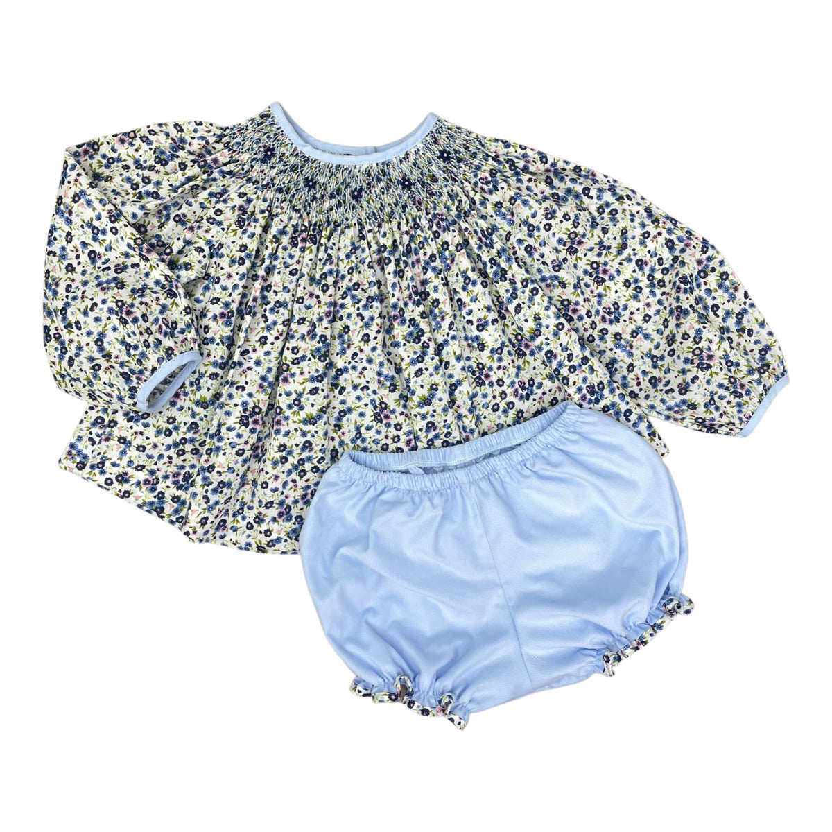 L/S Millie Bloomer Set - Posey Floral