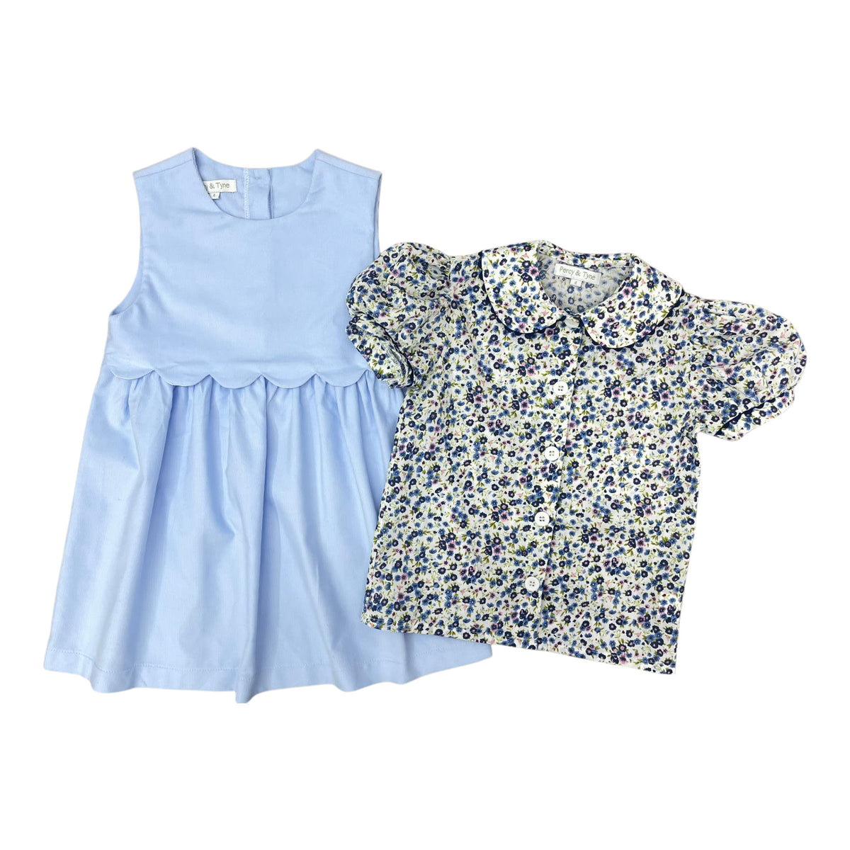 Sophie Blouse & Scallop Jumper - Posey Floral
