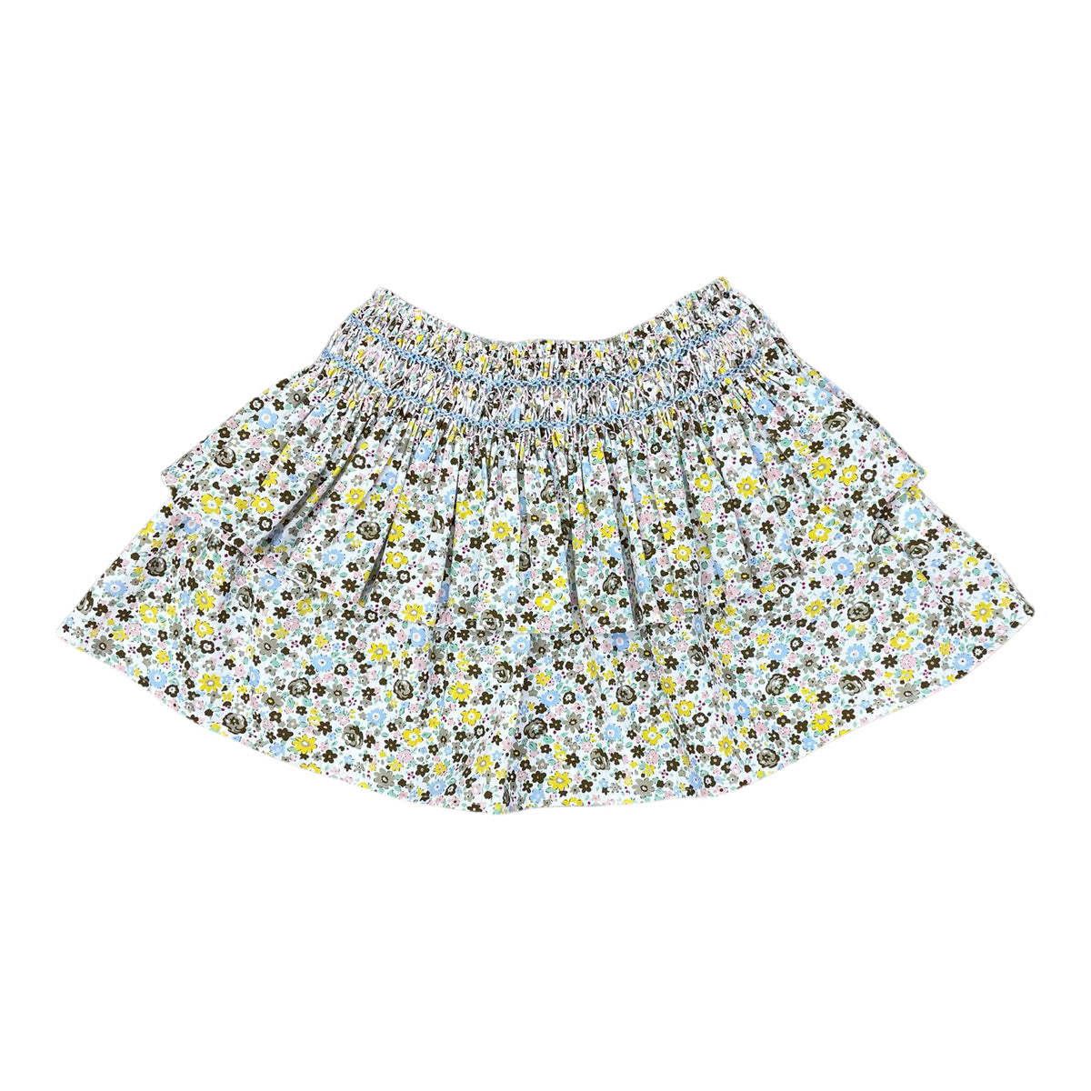 Smocked Skirt - Paddington Floral