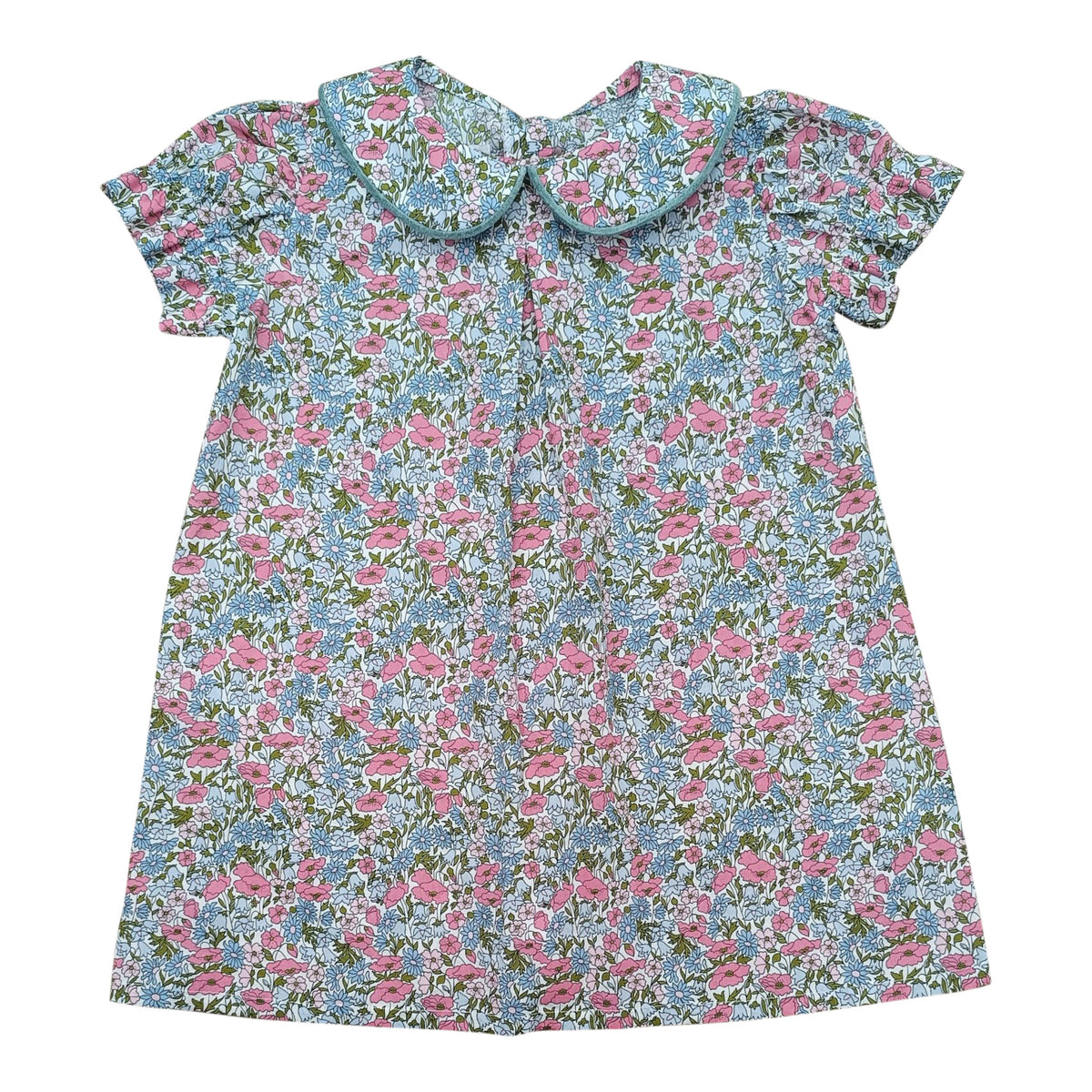 S/S Day Dress - Enchanted Garden w/ Welsh Velvet