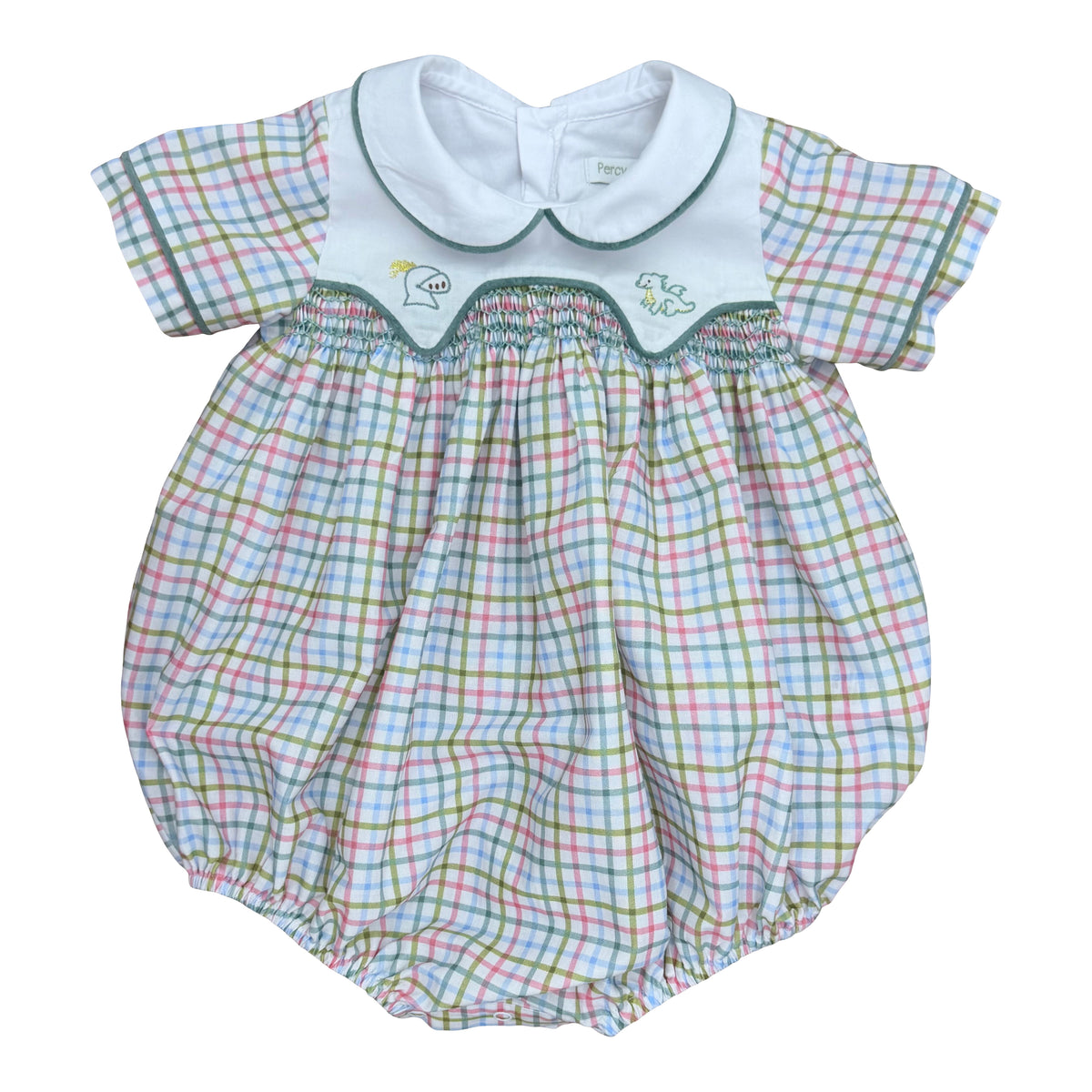 George Bubble - Chaucer Plaid w/ Welsh Velvet Piping & Knights Tale Embroidery