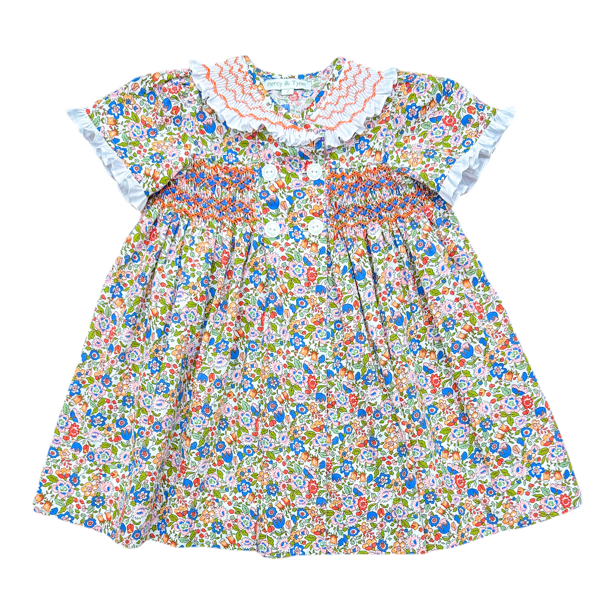 Elsie Dress - Pheasant Floral