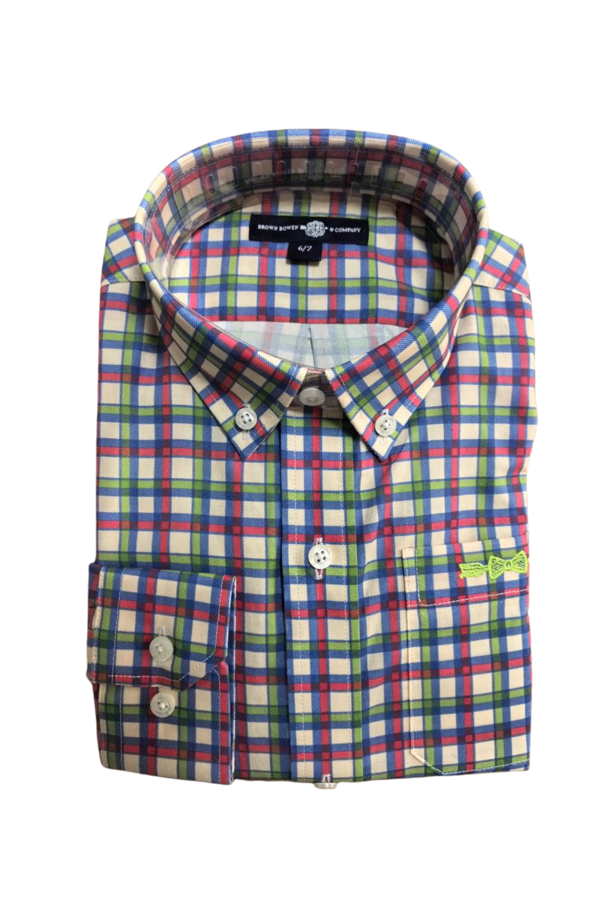 Bowen Arrow Shirt - Harvest Plaid