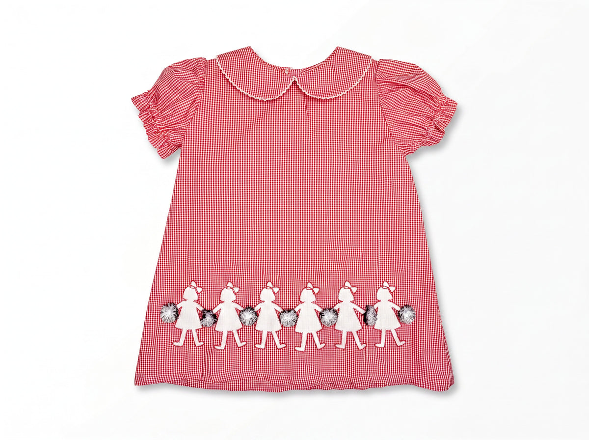 Manning Dress - Red & Black