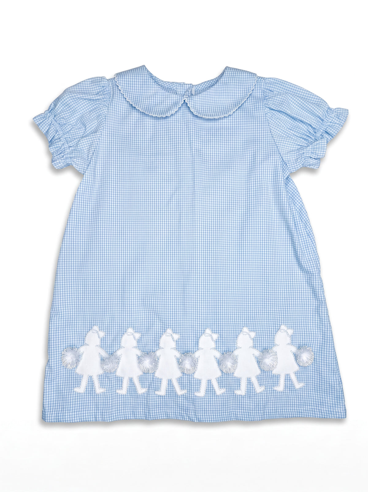 Manning Dress - Light Blue & White